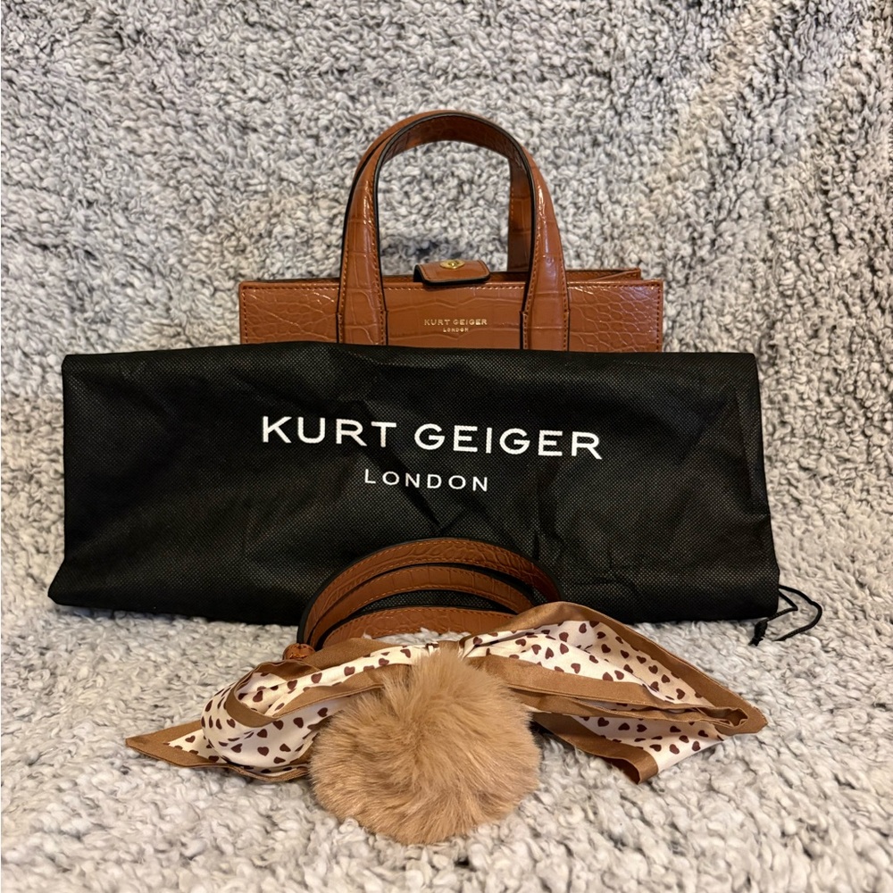 Kurt Geiger brown handbag/crossbody - Picture 11 of 15